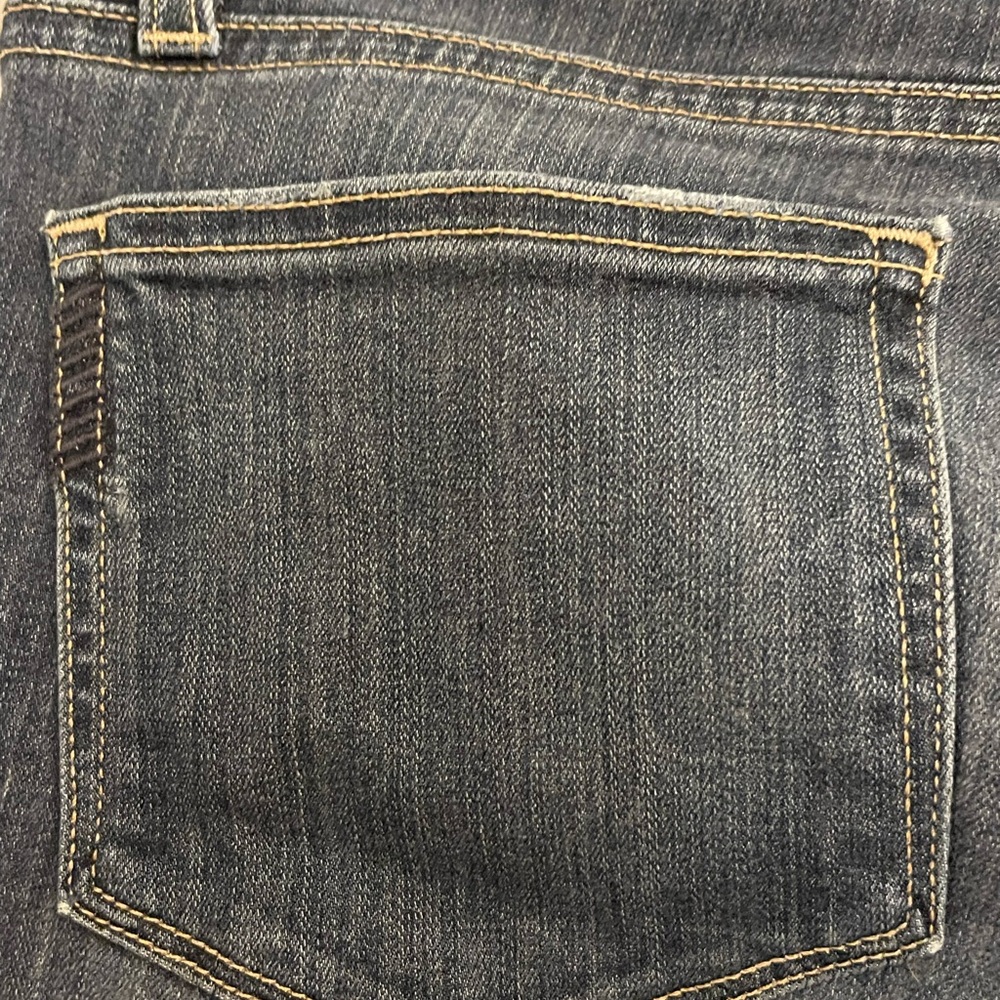PAIGE Dark Blue Distressed Verdugo Ultra Skinny Jeans - Picture 6 of 6